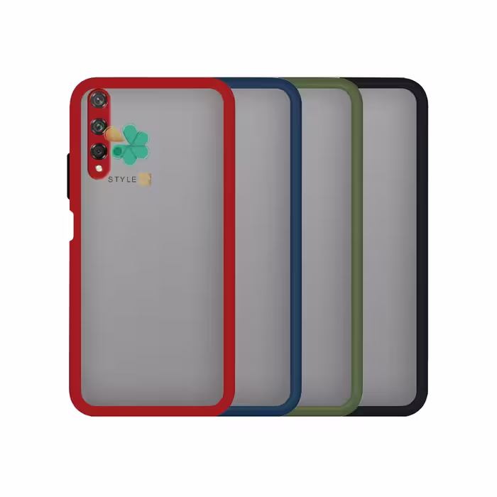 کاور گوشی پشت مات محافظ لنزدار مناسب Huawei Honor 20