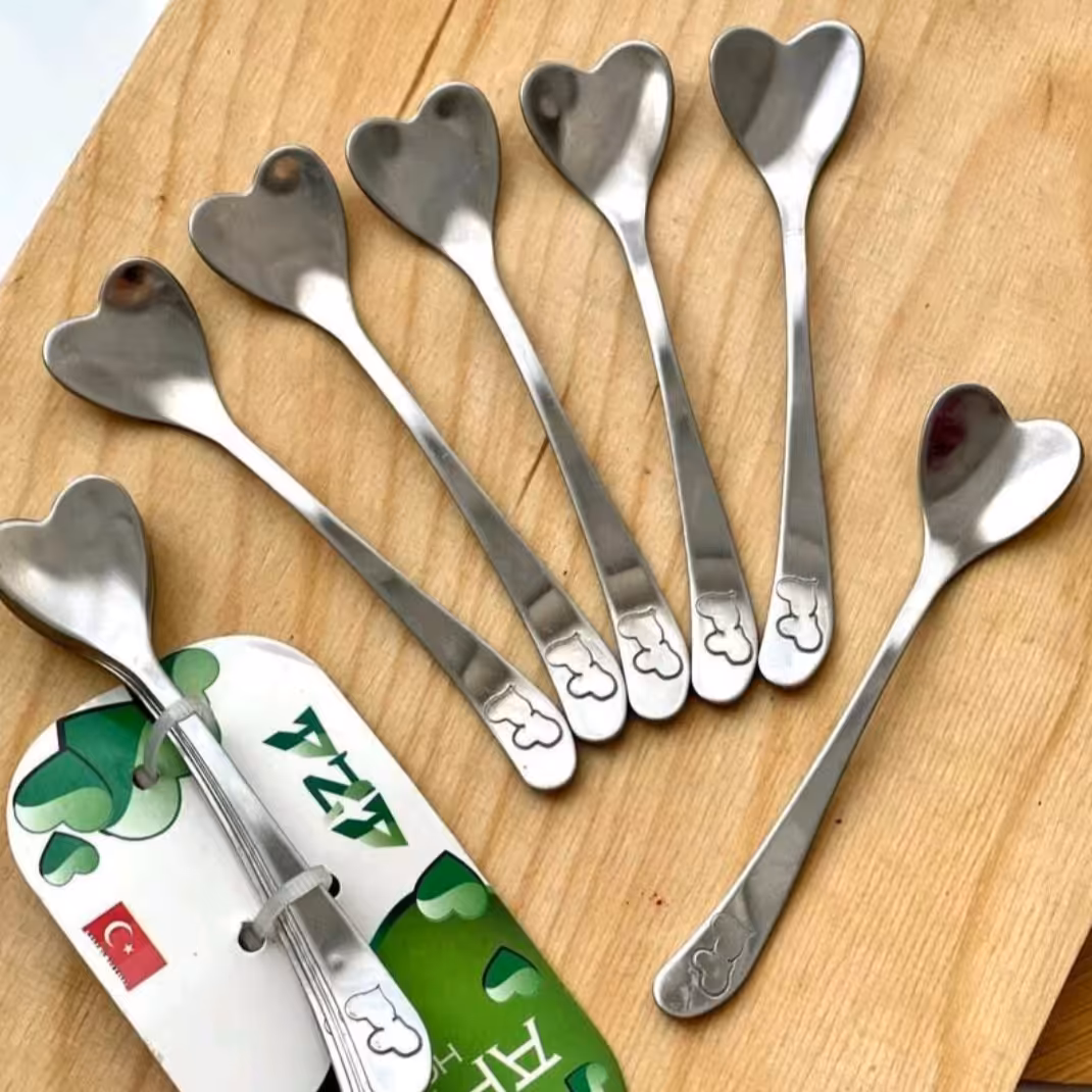 قاشق مربا خوری قلب 