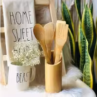 ست کفگیر بامبو