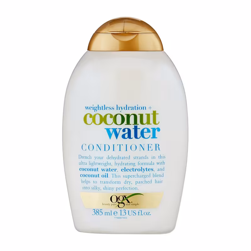 نرم کننده مو او جی ایکس مدل Coconut Water حجم 385 میلی لیتر