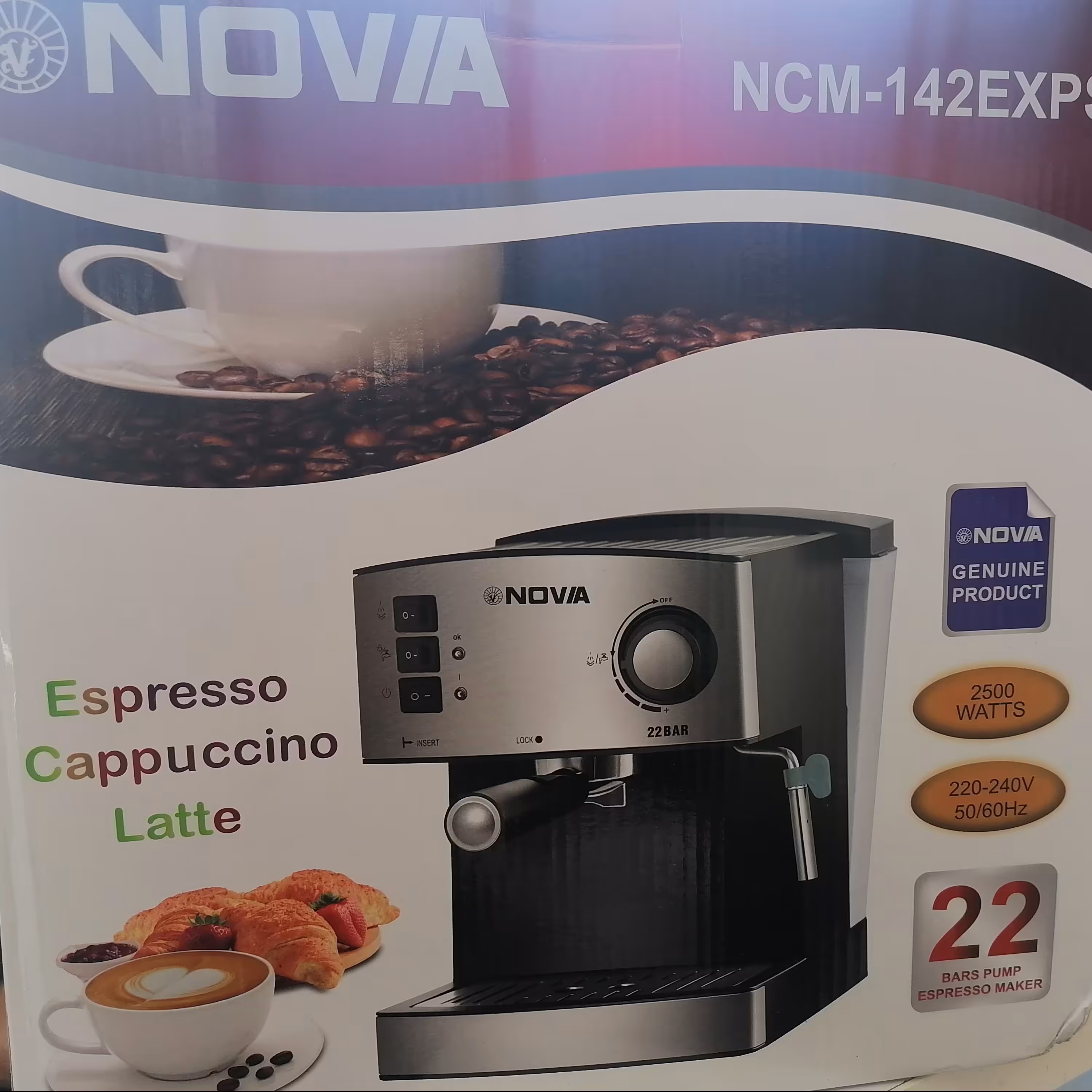 اسپرسو نوا 22 بار 