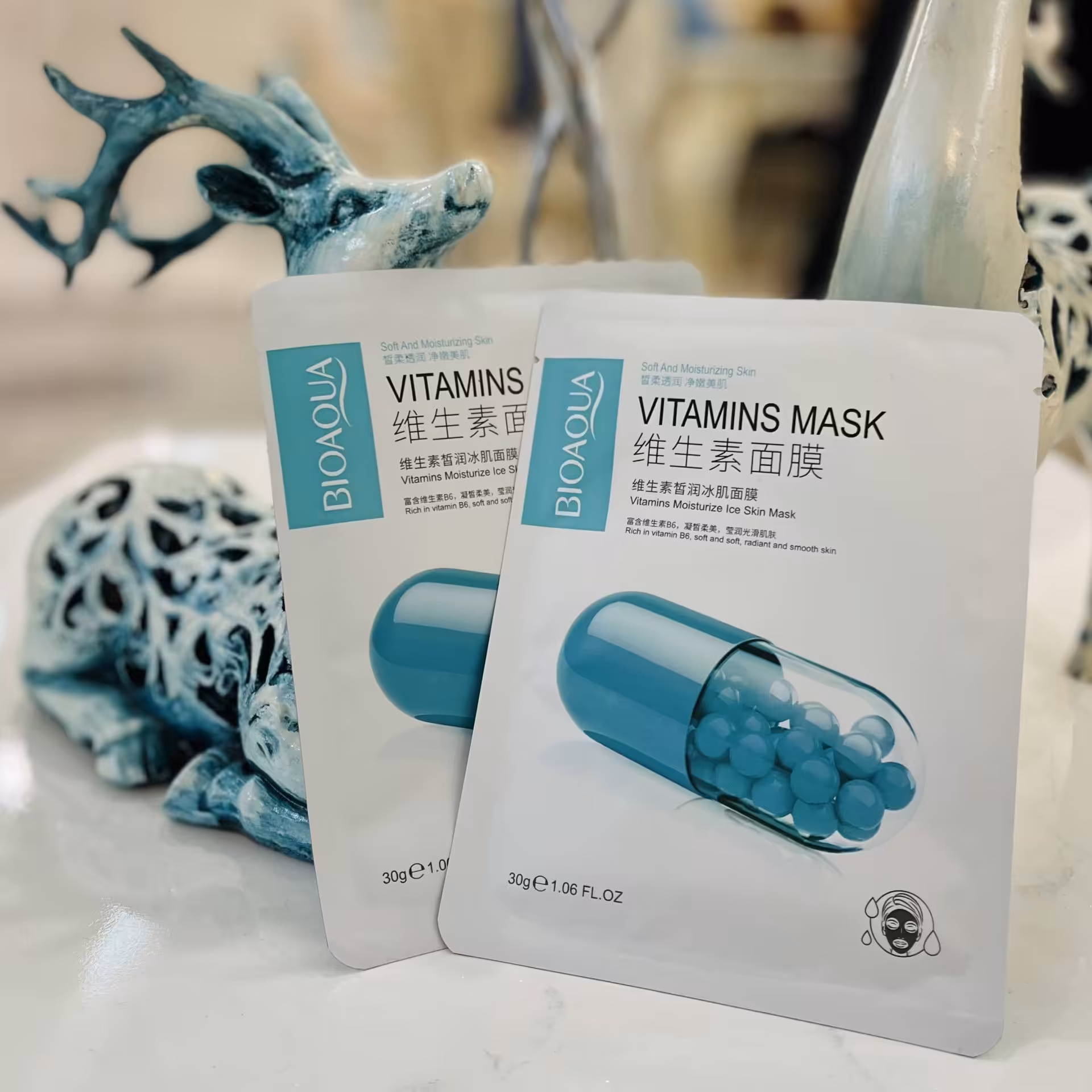 ماسک ورقه ای کپسولی B6 بیوآکوا