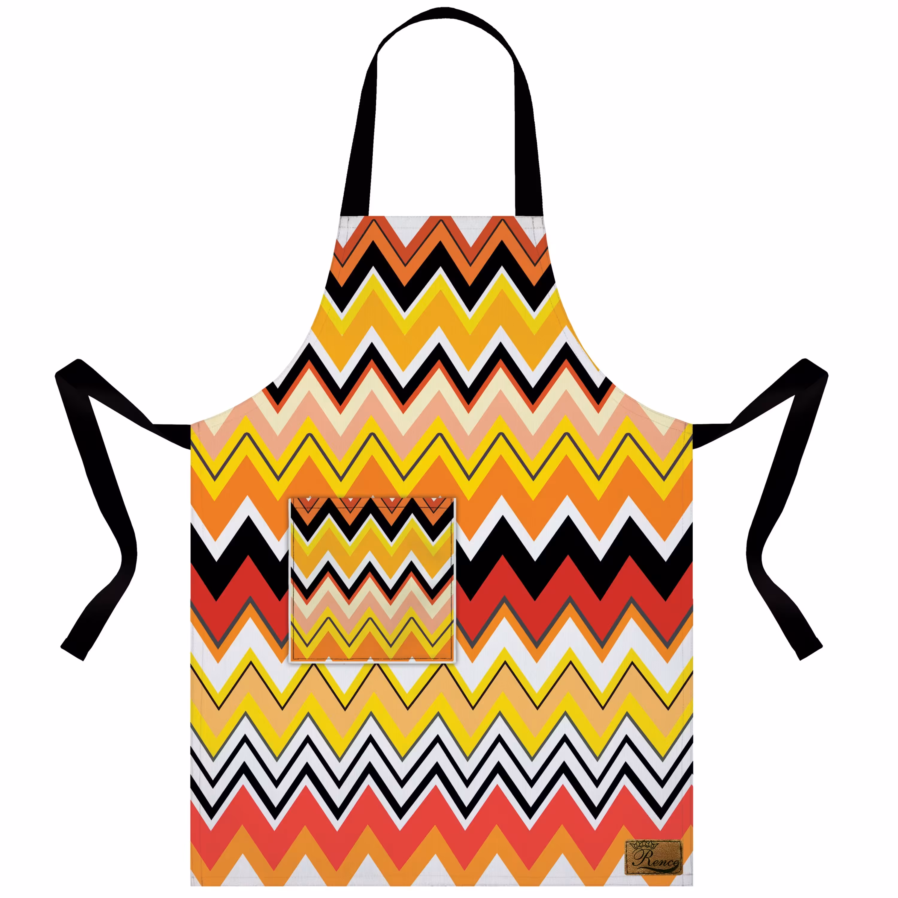 پیشبند آشپزخانه ضد آب سه لایه سایز 50 در 70 مدل A1-7 شرکت رنس