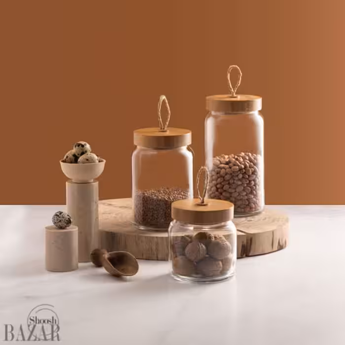 ست بانکه سه سایز پاشاباغچه مدل وودی