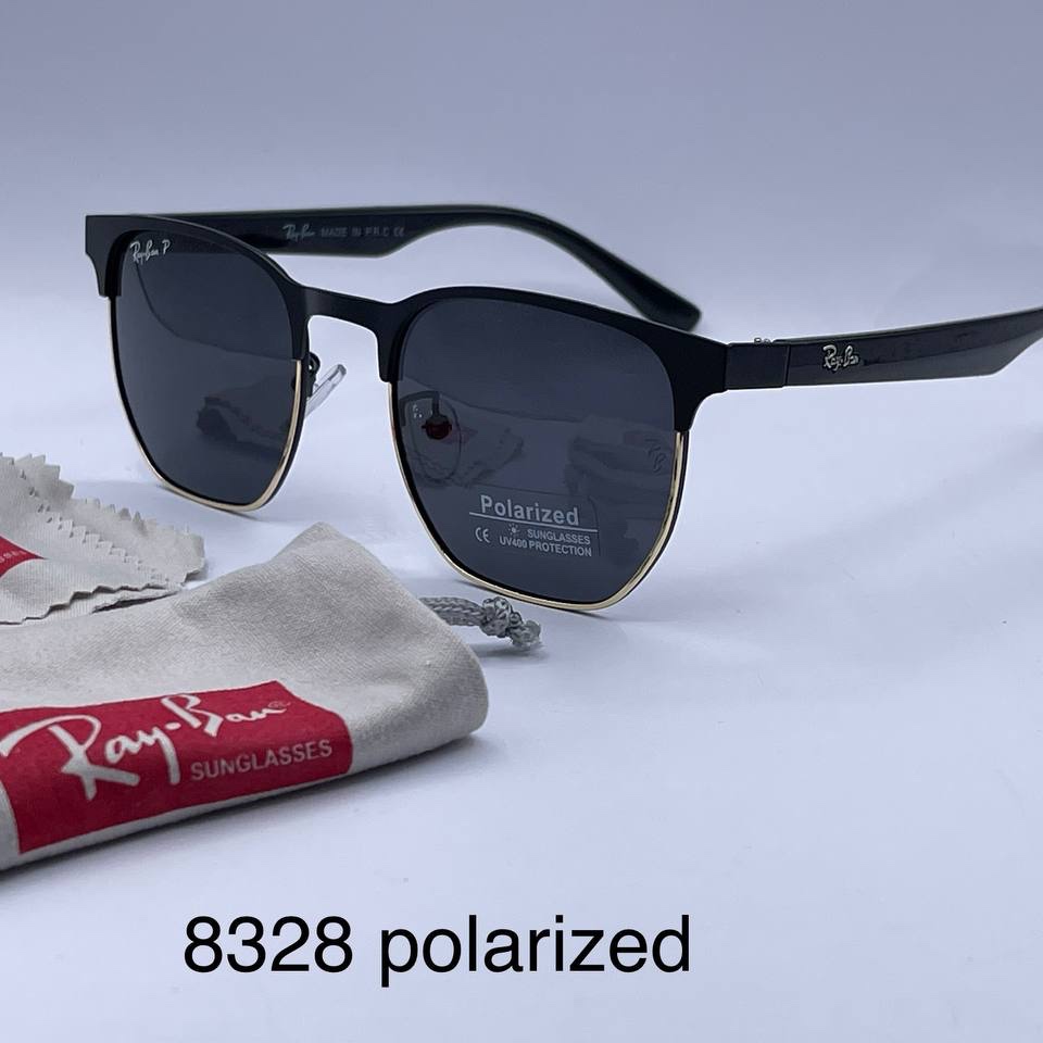 عینک نیم کلاب مستر ری بن پلاریزه زنانه و مردانه