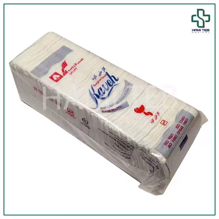 گاز غیر استریل کاوه 8 لایه 500 گرم