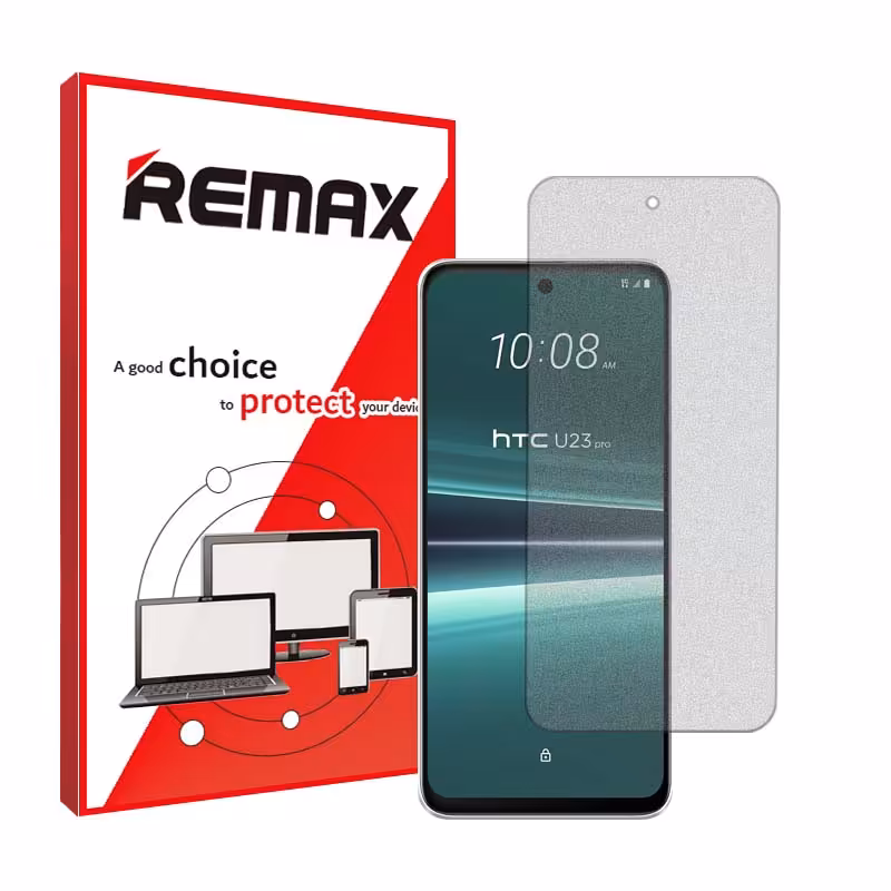 گلس اچ تی سی U23 Pro مدل هیدروژلی مات برند ریمکس کد S