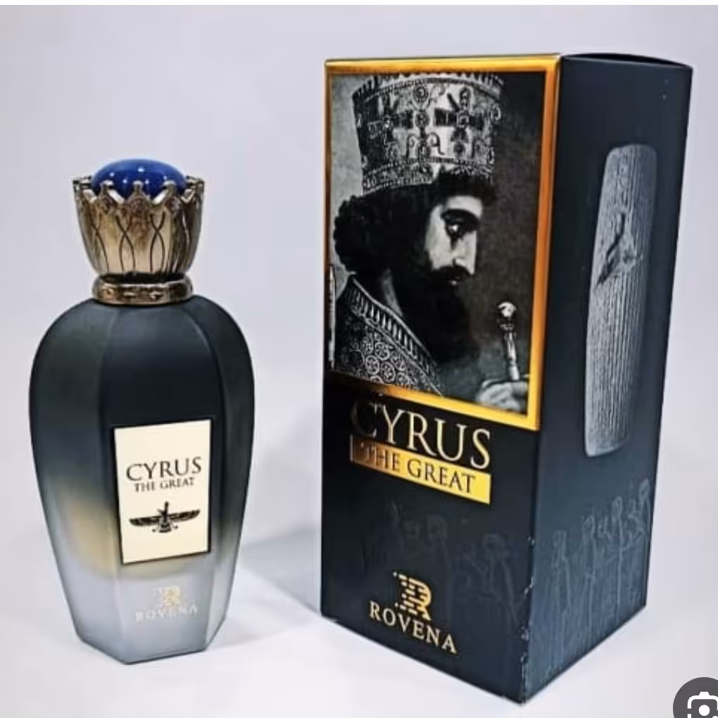 ادکلن کورش کبیر اصلی رایحه خنک وپخش بوی عالی 