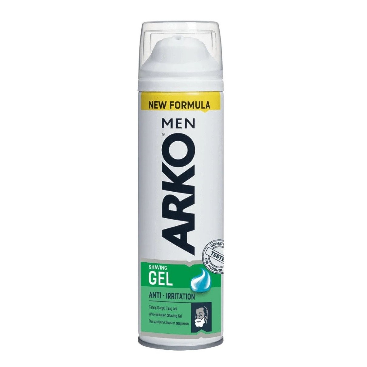 ژل اصلاح آرکو مدل Anti-Irritation حجم 200 میلی لیتر