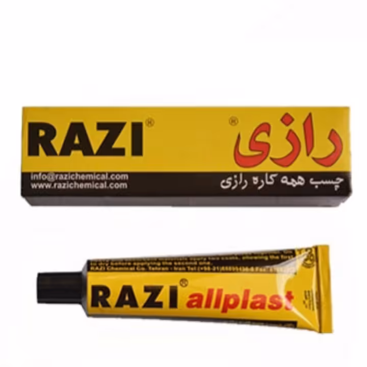 چسب رازی حجم 20 سی سی بسته 10 عددی