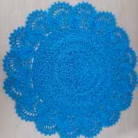 رومیزی قلاب بافی رومیزی بافتنی دستمال بوفه رومیزی طرح برجسته