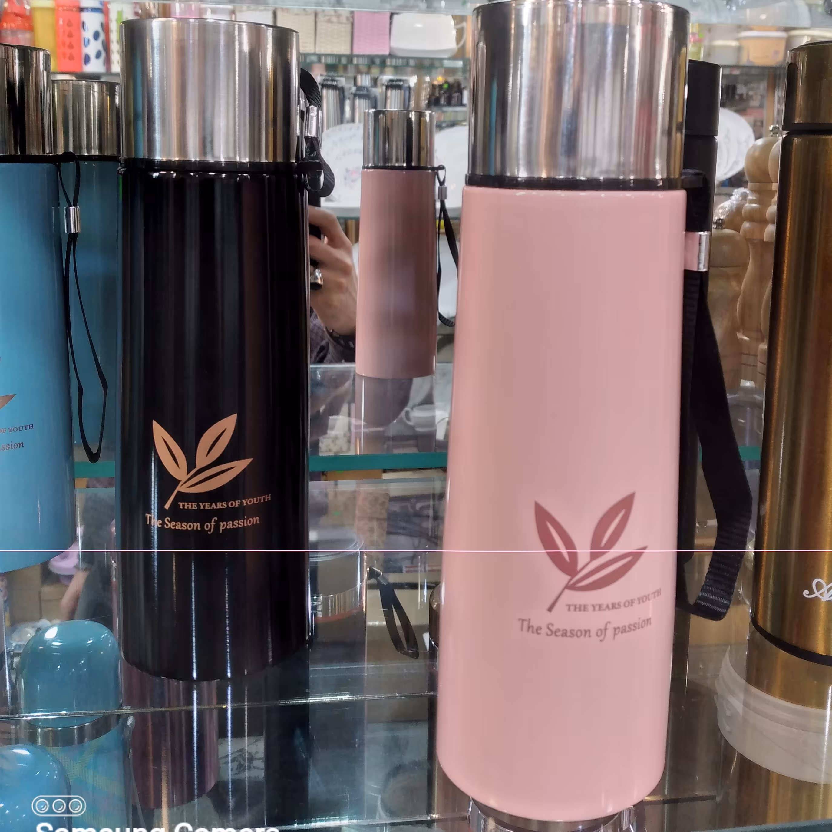 فلاسک استیل 500 میل تمام استیل کیفیت عالی با ضمانت نگهداری آب جوش 