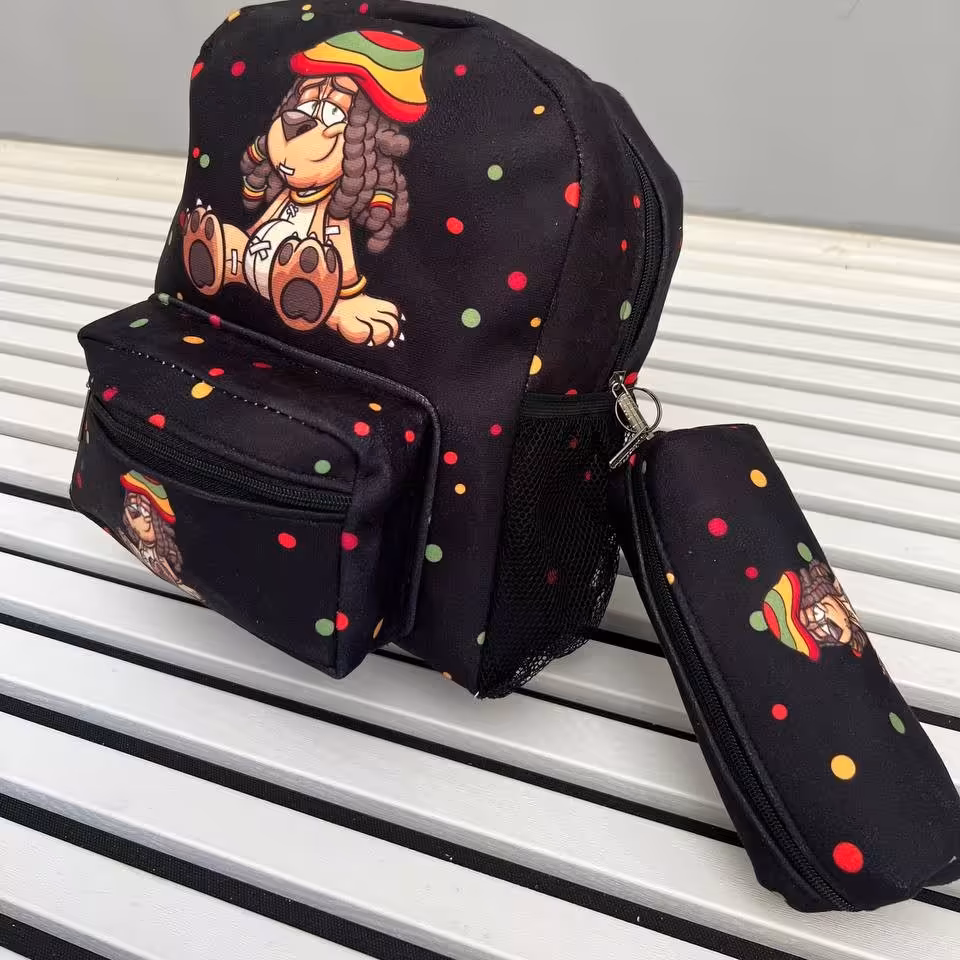 کوله مدرسه مخمل کد 3512