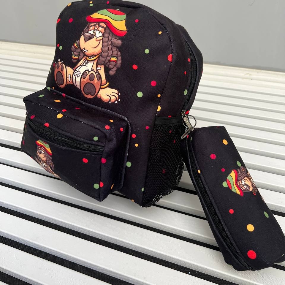 کوله مدرسه مخمل کد 3512