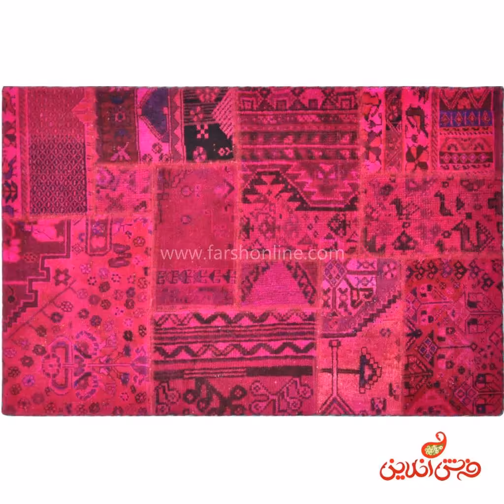 فرش دستباف کلاژ کد 5116