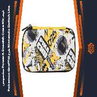 کیف PowerA Stealth Case Kit مخصوص Nintendo Switch Lite – طرح Pokemon Graffiti