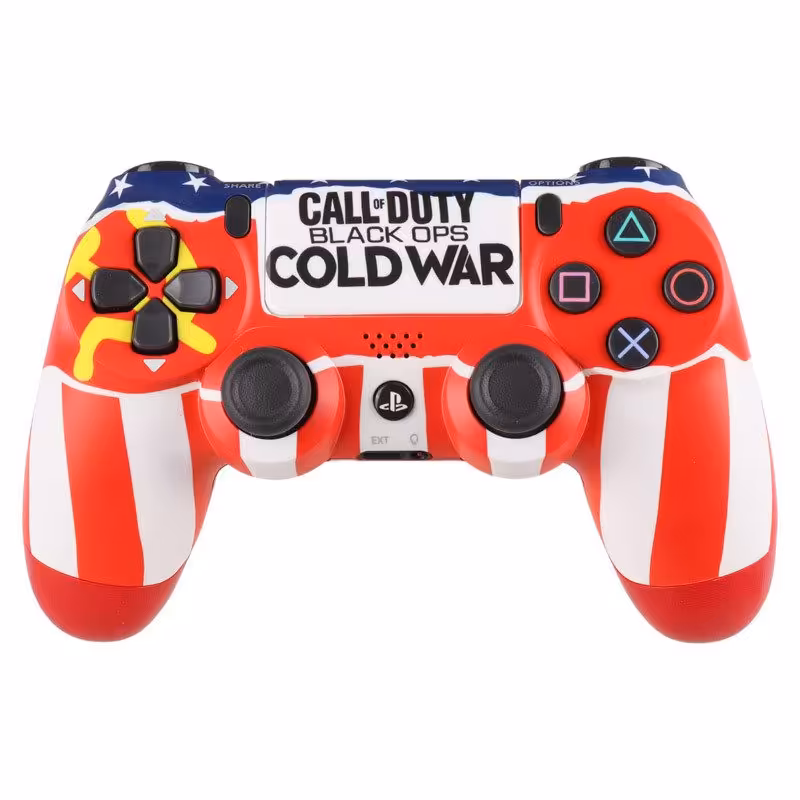 دسته بی سیم SONY PlayStation 4 DualShock 4 High Copy طرح Call of Duty Black Ops Cold War
