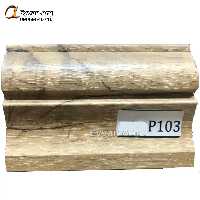 قرنیز رنگ روشن چوب کد 103
