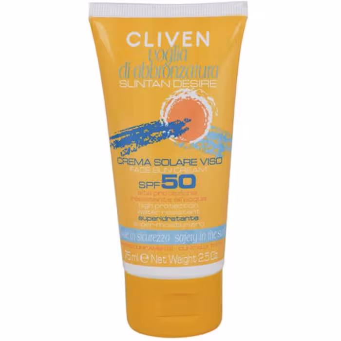 کرم ضد آفتاب بدون رنگ کلیون Cliven spf50