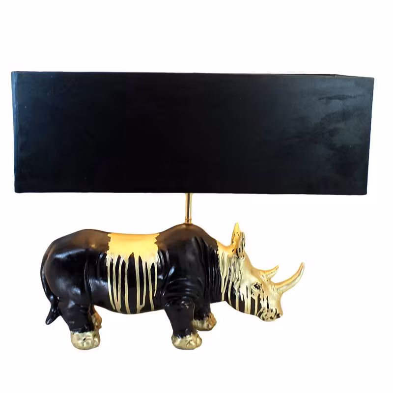 آباژور رومیزی مدل کرگدن کد 50-25