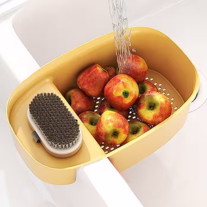 سبد و تفاله گیر لبه سینک(آبکش)