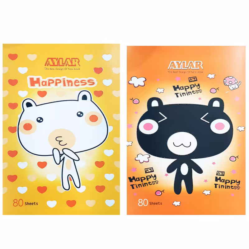 دفتر 80 برگ آیلار کد 321 مجموعه 2 عددی