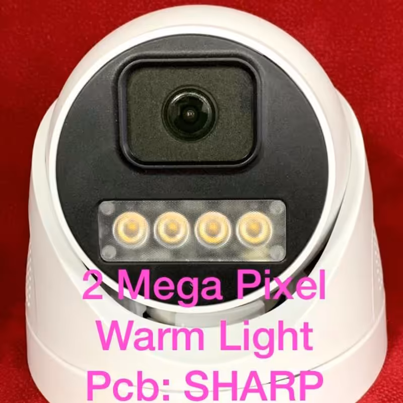 دوربین دام پلاستیک 2 مگادید در شب رنگی 