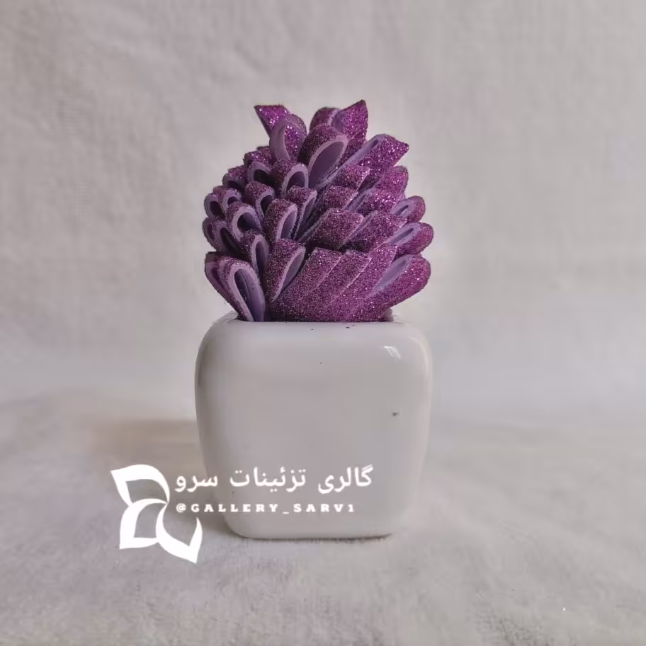 گل مصنوعی '' گلدان گل '' گل فومی '' فوم اکلیلی '' تزئینی " دکوری"