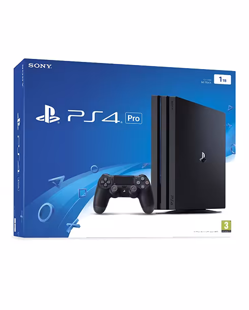 کنسول بازی سونی مدل Playstation 4 Pro ریجن 2 کد CUH-7216B ظرفیت 1 ترابایت
