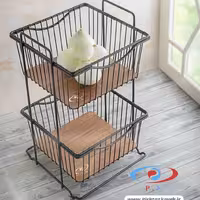 جا پیازی برند کاوه مانا دو طبقه مشکی بسیار زیبا وجذاب