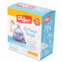 کیسه زباله سبزبان مدل سه رول سایز خیلی کوچک بسته 54عددی