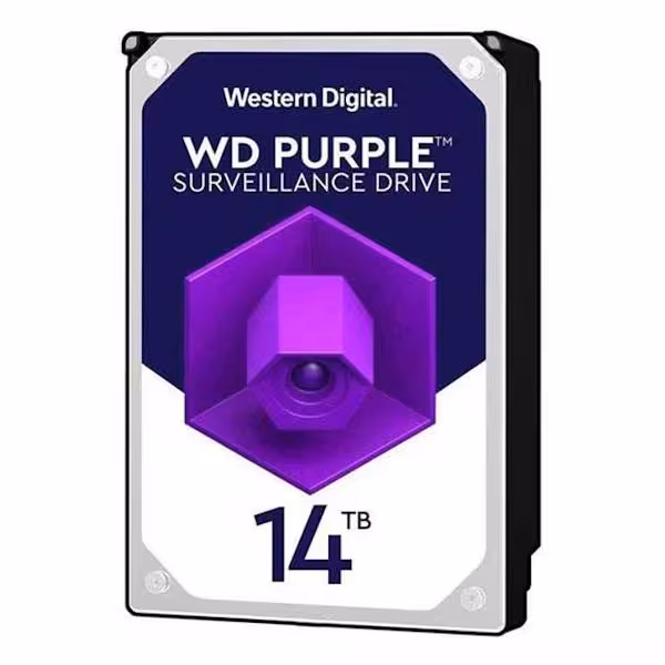 هارد دیسک اینترنال وسترن دیجیتال مدل Purple WD141PURP ظرفیت 14 ترابایت