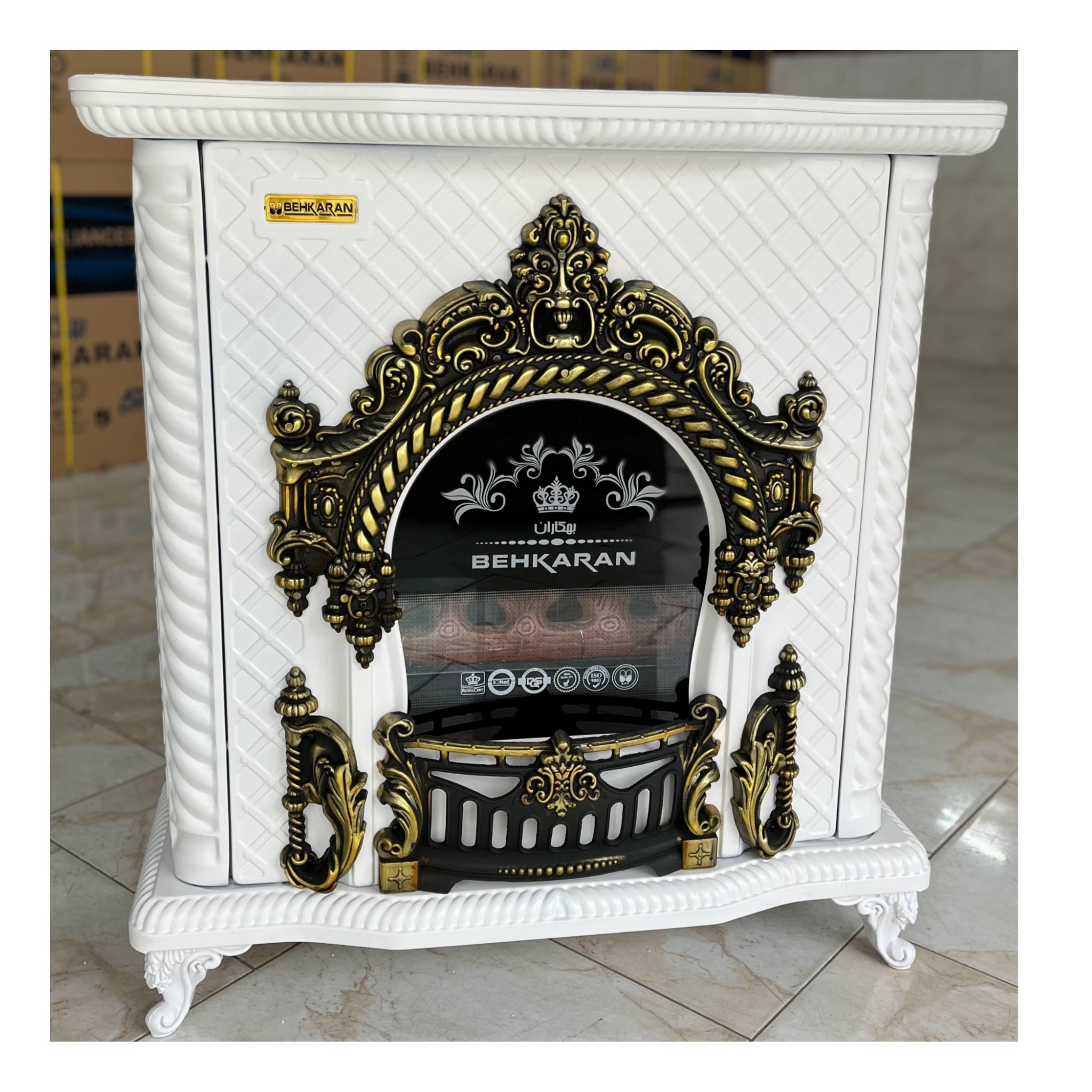 بخاری گازی شومینه 36 هزار بهکاران طرح توران