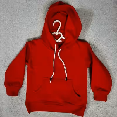 هودی تو کرک رنگ قرمز سایز 60