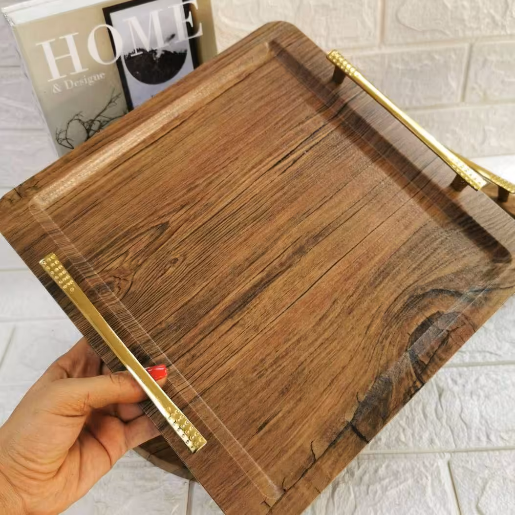 سینی وکیوم دسته فلزی  مربع