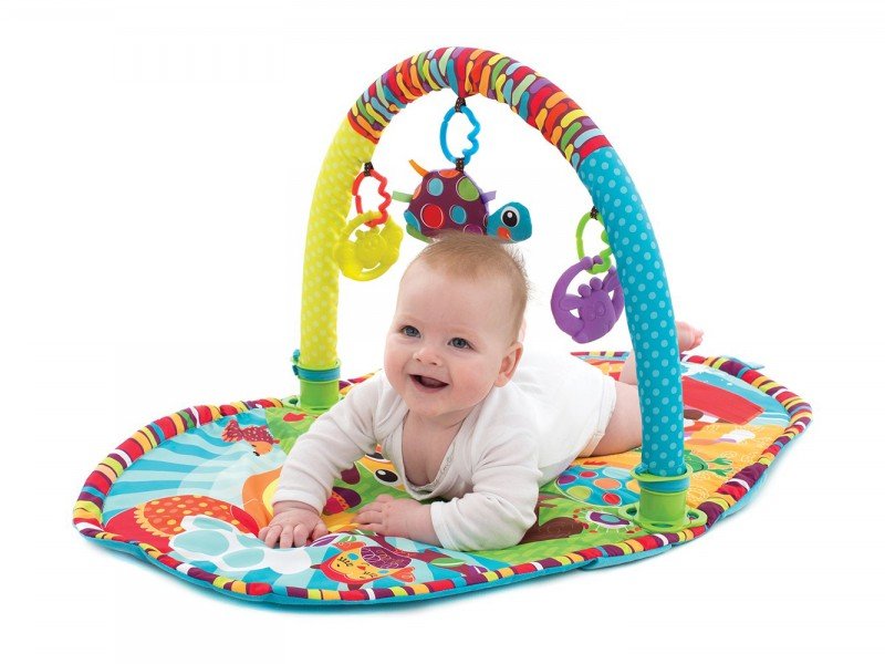 تشک بازی کودک طرح سگ و گربه playgro کد 184213