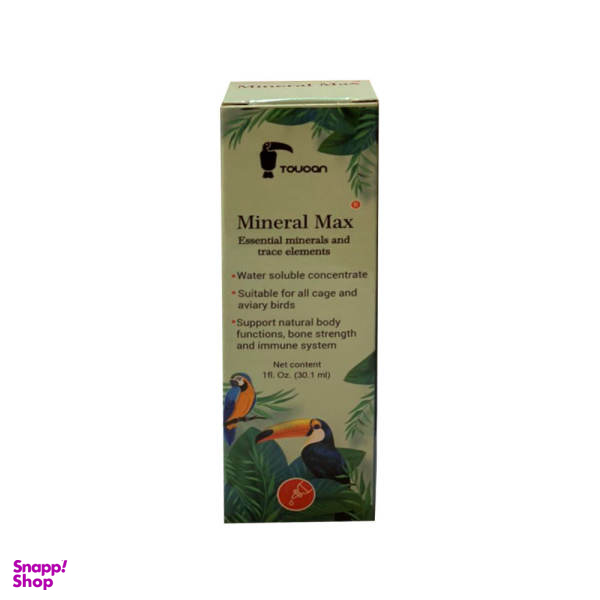 قطره پرندگان توکان مدل Mineral Max حجم 30 میلی لیتر