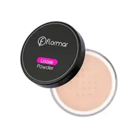 پنکک پودری کد 01 فلورمار رنگ شنی کم رنگ flormar