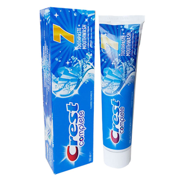 خمیردندان نعنایی هفت کاره 100ml کرست کامپلیت Crest Complete