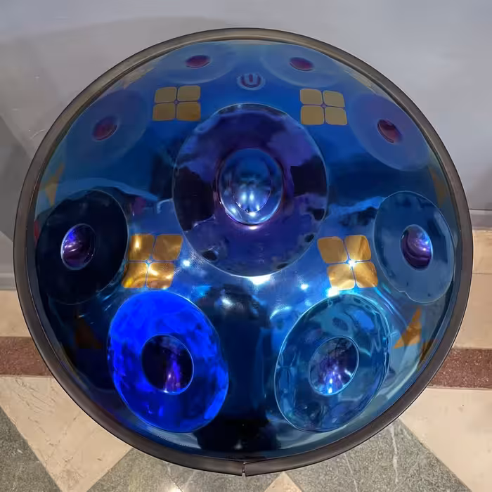 هنگدرام برند آرشا گرید A  بسیار خوش صدا و جنس تیتانیوم و ظاهر زیبا