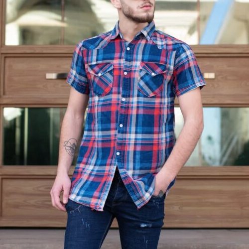 پیراهن چهارخونه لی پنبه 3xl