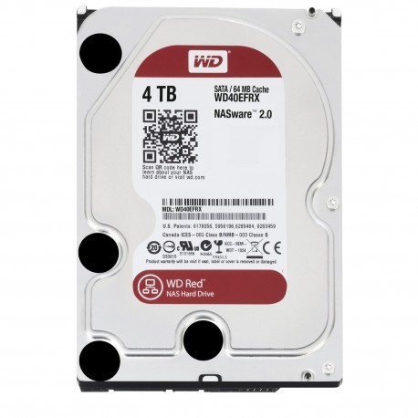 هارددیسک اینترنال وسترن دیجیتال سری Red ظرفیت 4 ترابایت