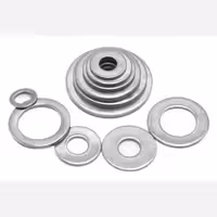 واشر آهنی تخت سایز M4 دور 20 میلیمتر