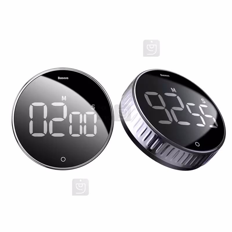 خرید تایمر زنگ دار بیسوس مدل Heyo Rotation Coutdown Timer | فارس کالا