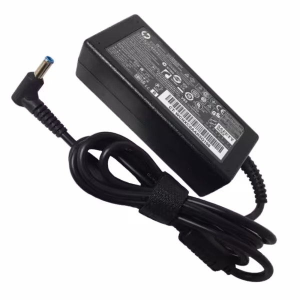 آداپتور لپ تاپ HP اورجینال سر ریز آبی جدید