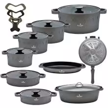 سرویس قابلمه گرانیت 21 پارچه برند راکلند Rockland مدل لیانا