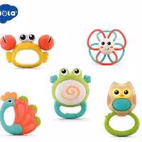 ست 5 تکه جغجعه نشکن برند هالی تویز