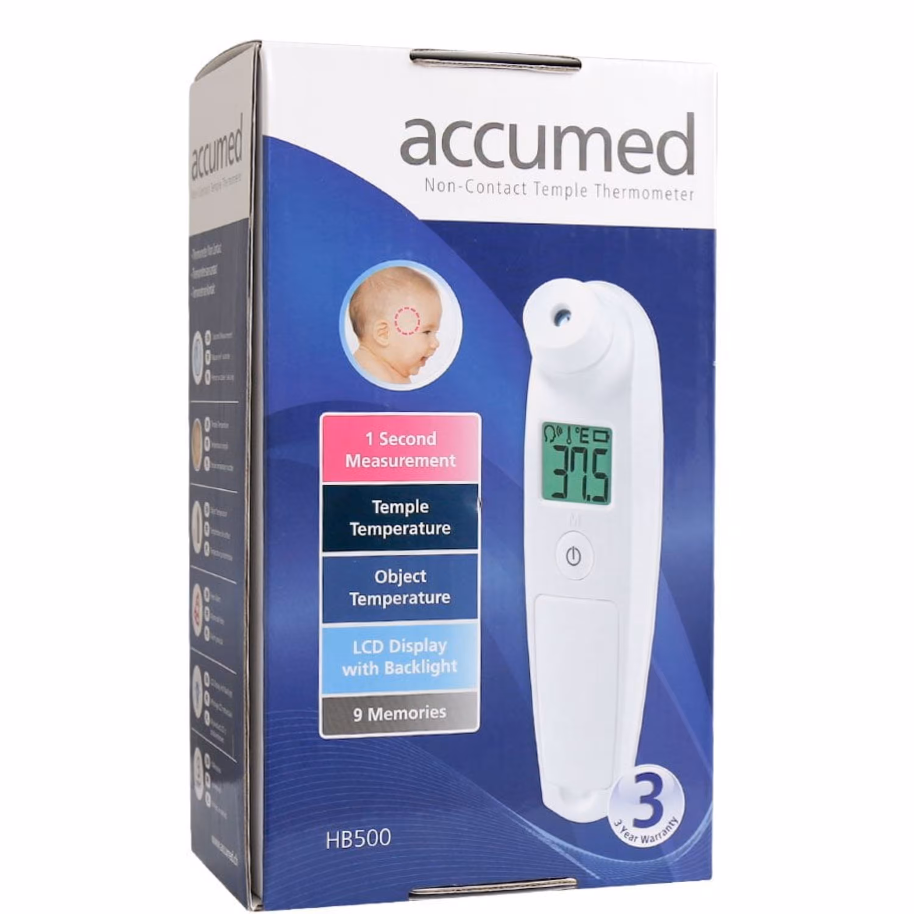 تب سنج غیرتماسی اکیومد HB500