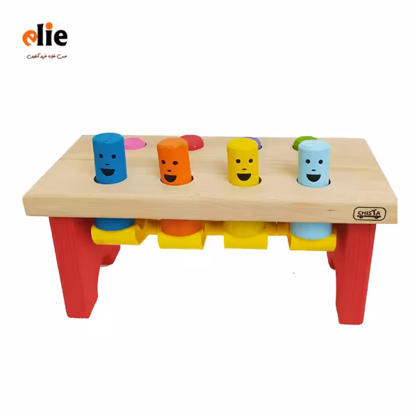 بازی فکری میخ و چکش چوبی