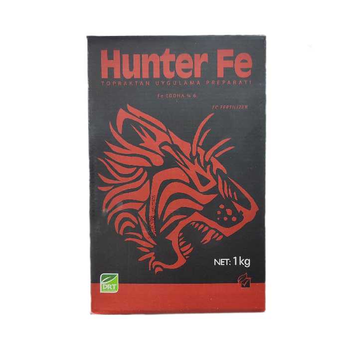 کود آهن پودری هانتر اف ای 6%Hunter Fe حجم1کیلویی شرکت دکتر تارسا ترکیه